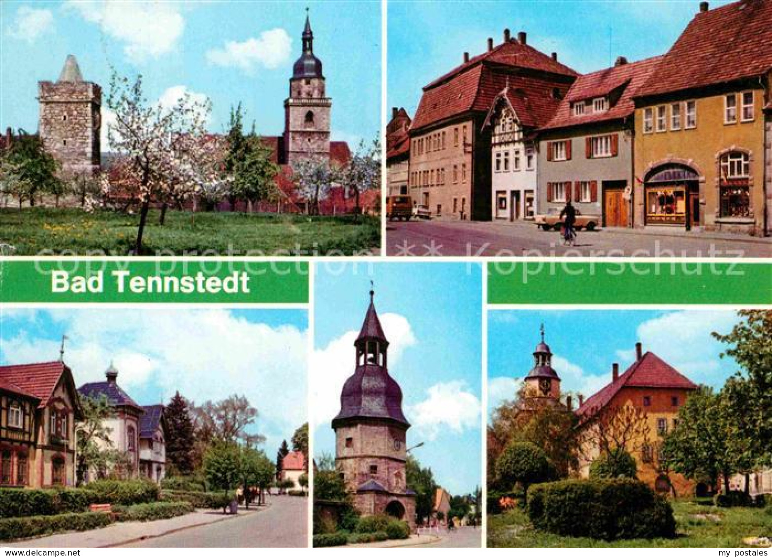 72751830 Bad Tennstedt Weichberg Markt Kurstrasse Osthoefer Tor Rathaus Bad Tenn - Bad Tennstedt