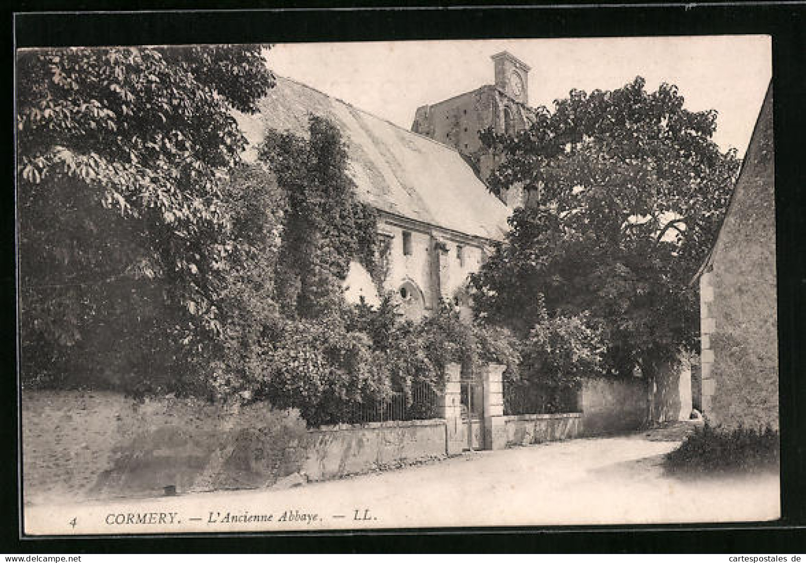 CPA Cormery, L`Ancienne Abbaye  - Other & Unclassified