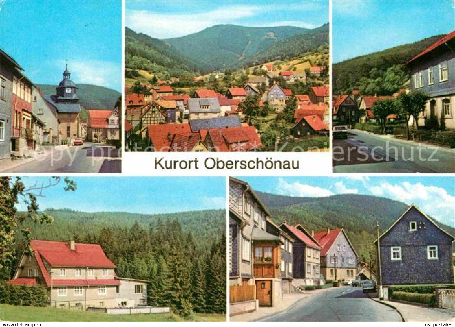 72751822 Oberschoenau Thueringen Hauptstrasse Kienbachtal Donnershauk Gaststaett - Sonstige & Ohne Zuordnung