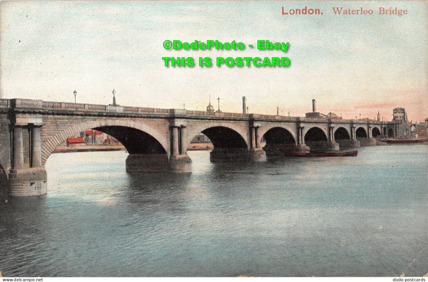 R414178 London. Waterloo Bridge. Empire Series. No. 828 - Altri & Non Classificati