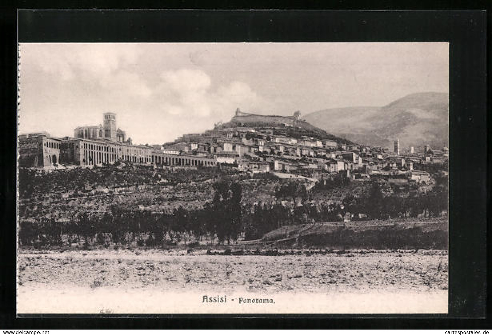 Cartolina Assisi, Panoramaansicht Der Stadt  - Other & Unclassified