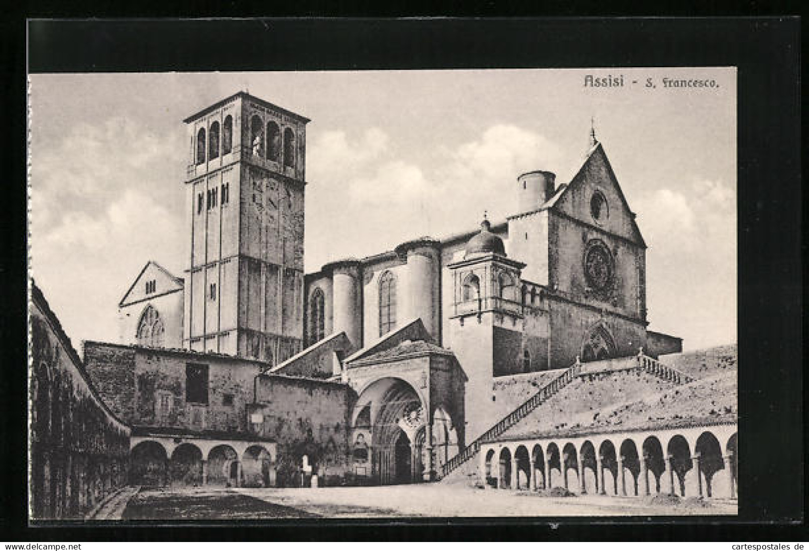 Cartolina Assisi, S. Francesco  - Otros & Sin Clasificación