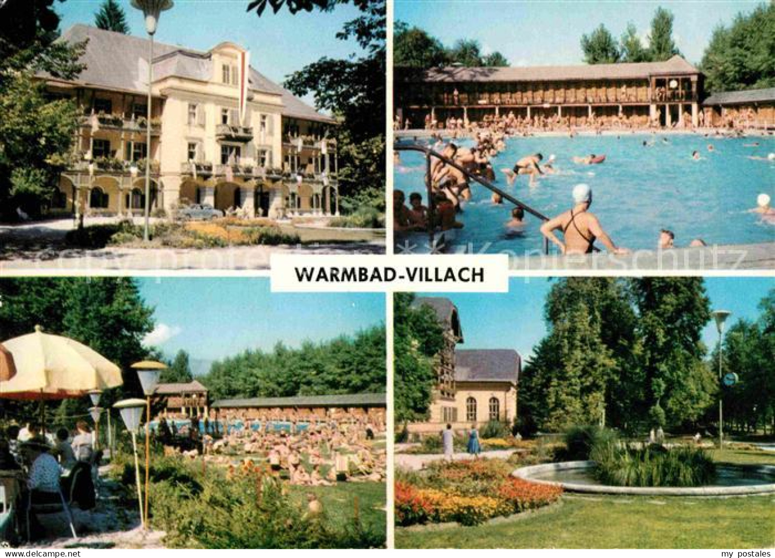 72751637 Warmbad Villach Kurhaus Freibad Brunnen  Warmbad Villach - Andere & Zonder Classificatie