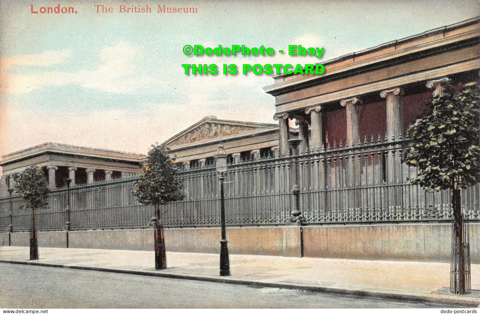 R414201 London. The British Museum. Empire Series. No. 822 - Autres & Non Classés