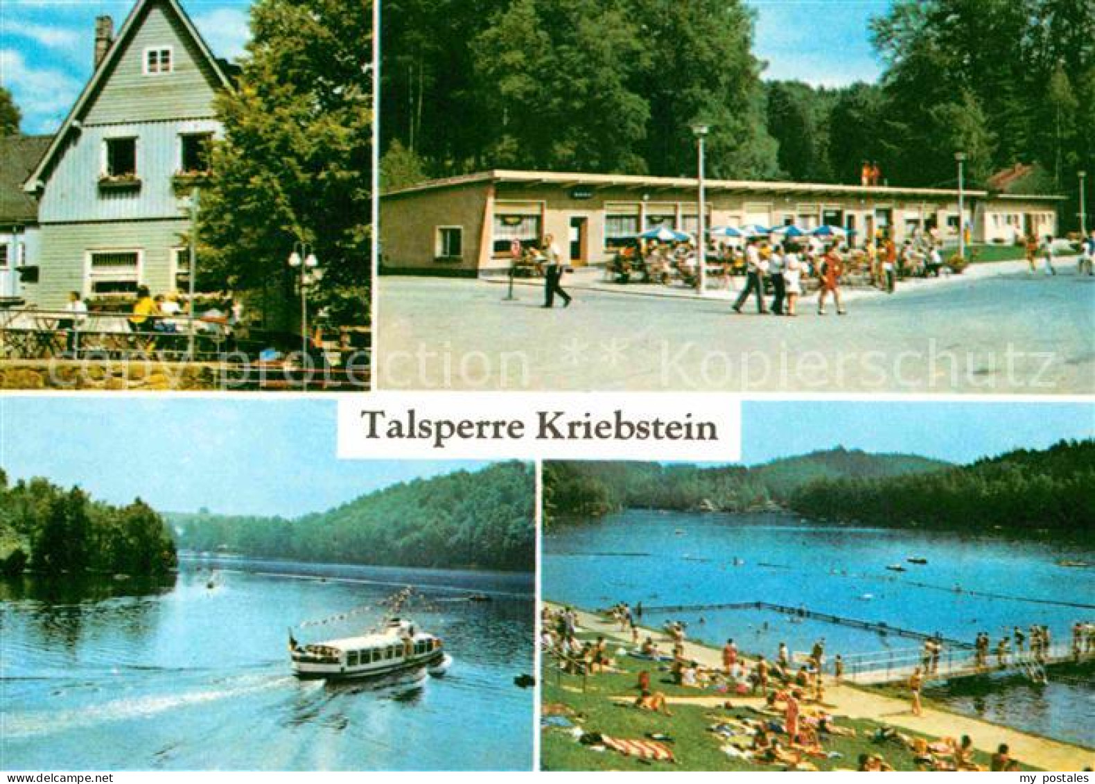 72751408 Kriebstein HOG Talsperre Kriebstein Ladenstrasse Stausee MS Sachsen Fre - Other & Unclassified