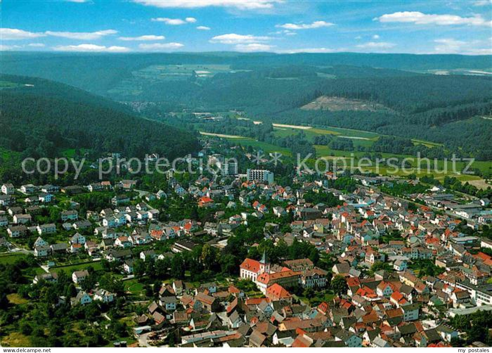 72751343 Bad Koenig Odenwald Fliegeraufnahme Bad Koenig - Bad König