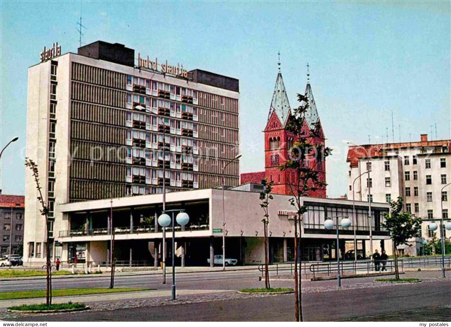 72751333 Maribor Marburg Drau Ortspartie Mit Kirche Maribor Marburg Drau - Eslovenia