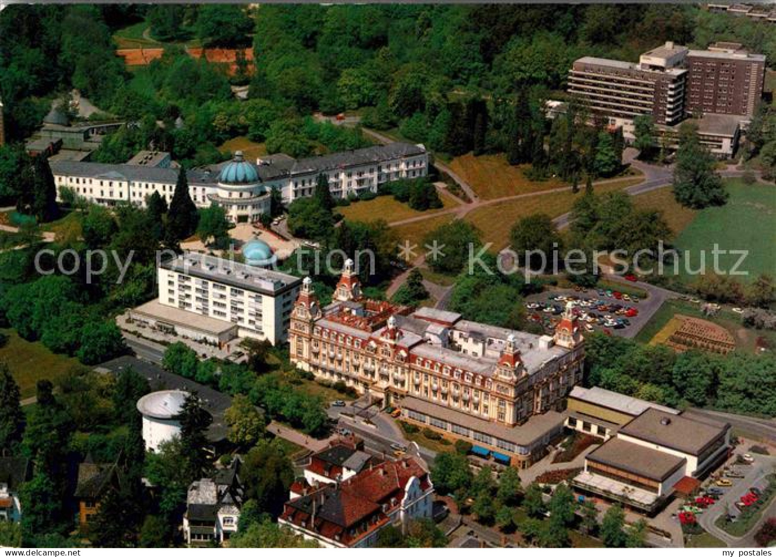 72751330 Bad Wildungen Fliegeraufnahme Fuerstenhof Badehotel Herz-Kreislauf-Klin - Bad Wildungen