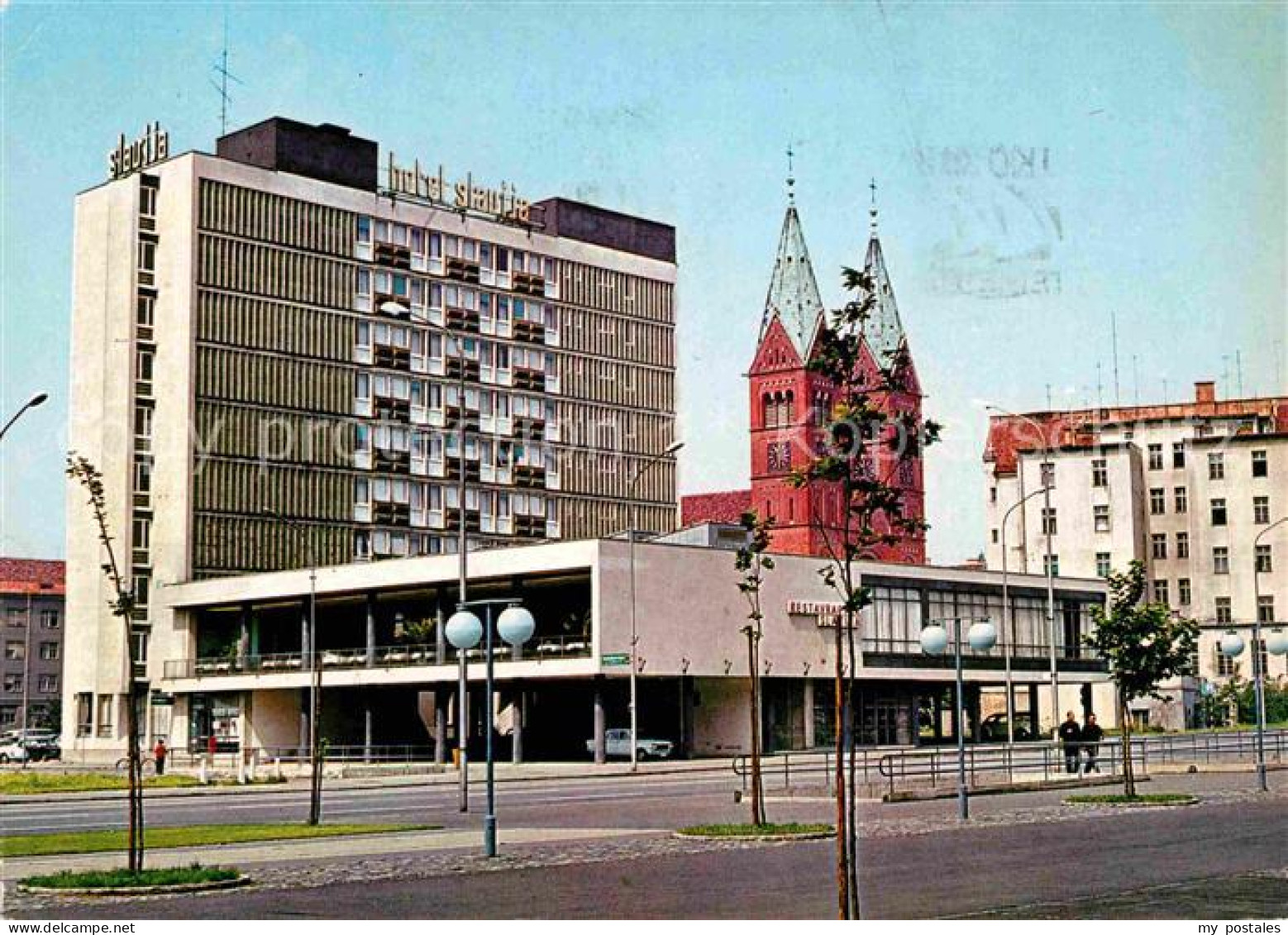 72751273 Maribor Marburg Drau Ortspartie Mit Kirche Maribor Marburg Drau - Slovenië