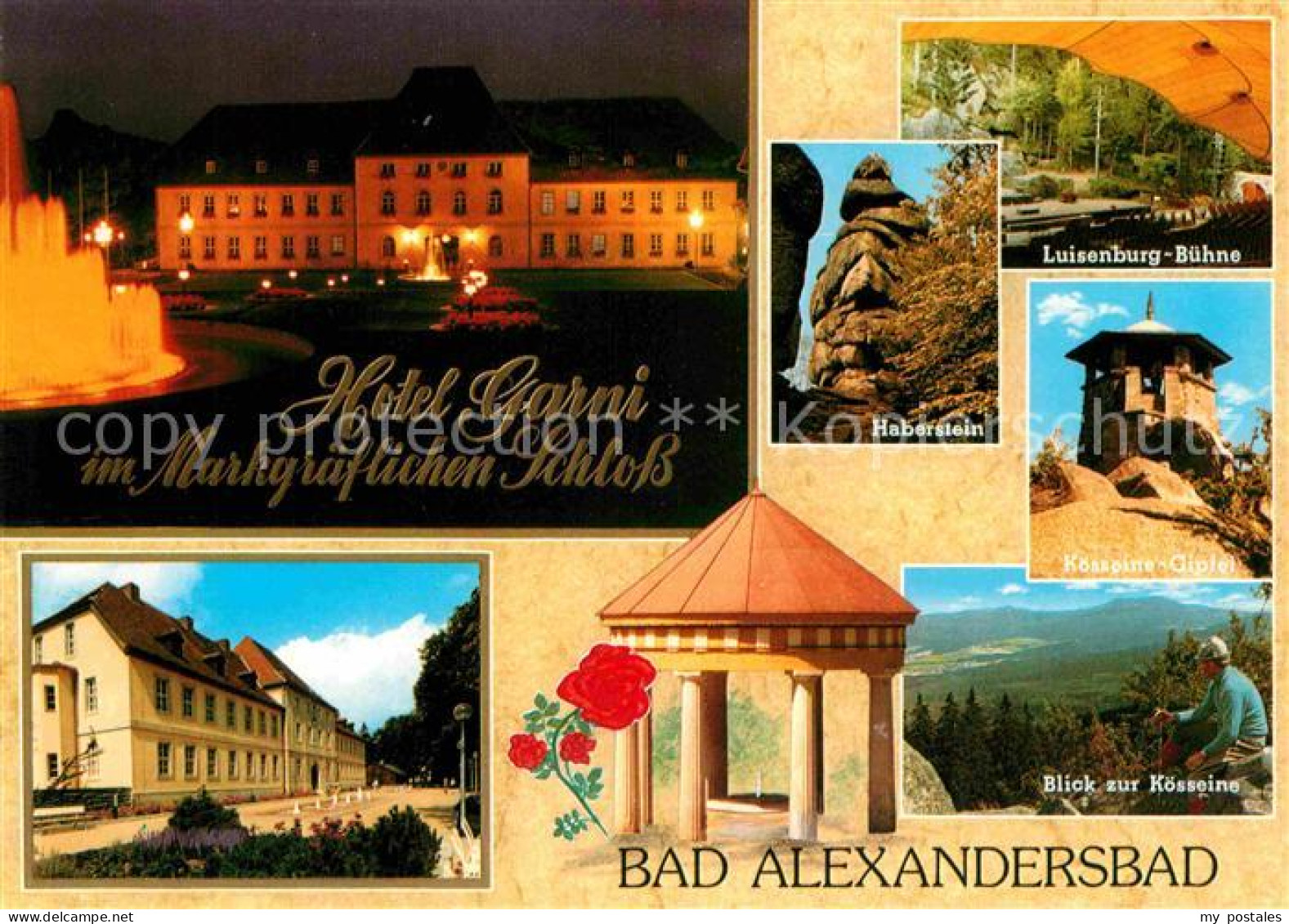 72751114 Bad Alexandersbad Hotel Garni Im Markgraeflichen Schloss Haberstein Fel - Other & Unclassified