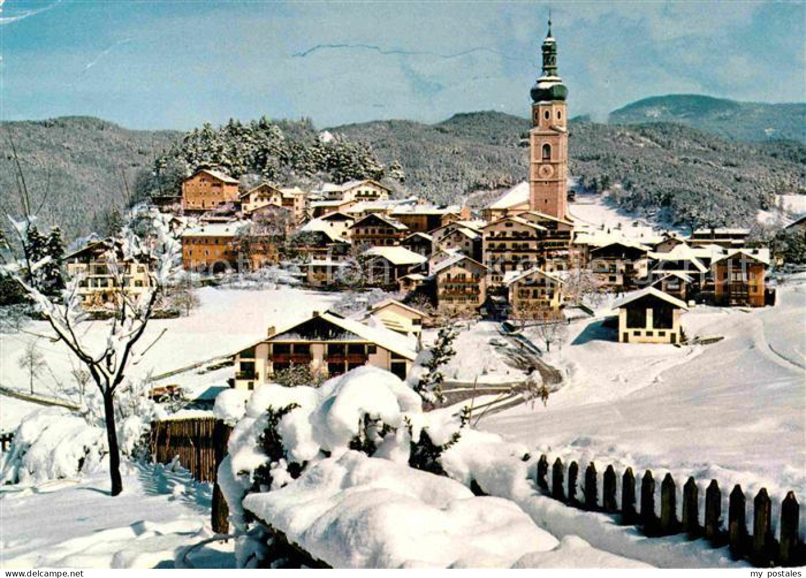 72751063 Kastelruth Suedtirol Teilansicht Mit Kirche Kastelruth Suedtirol - Andere & Zonder Classificatie