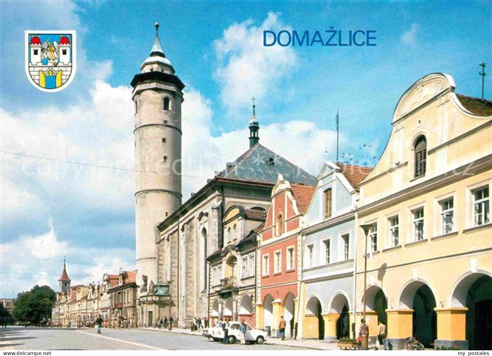 72750748 Domazlice Marktplatz Domazlice - Tschechische Republik