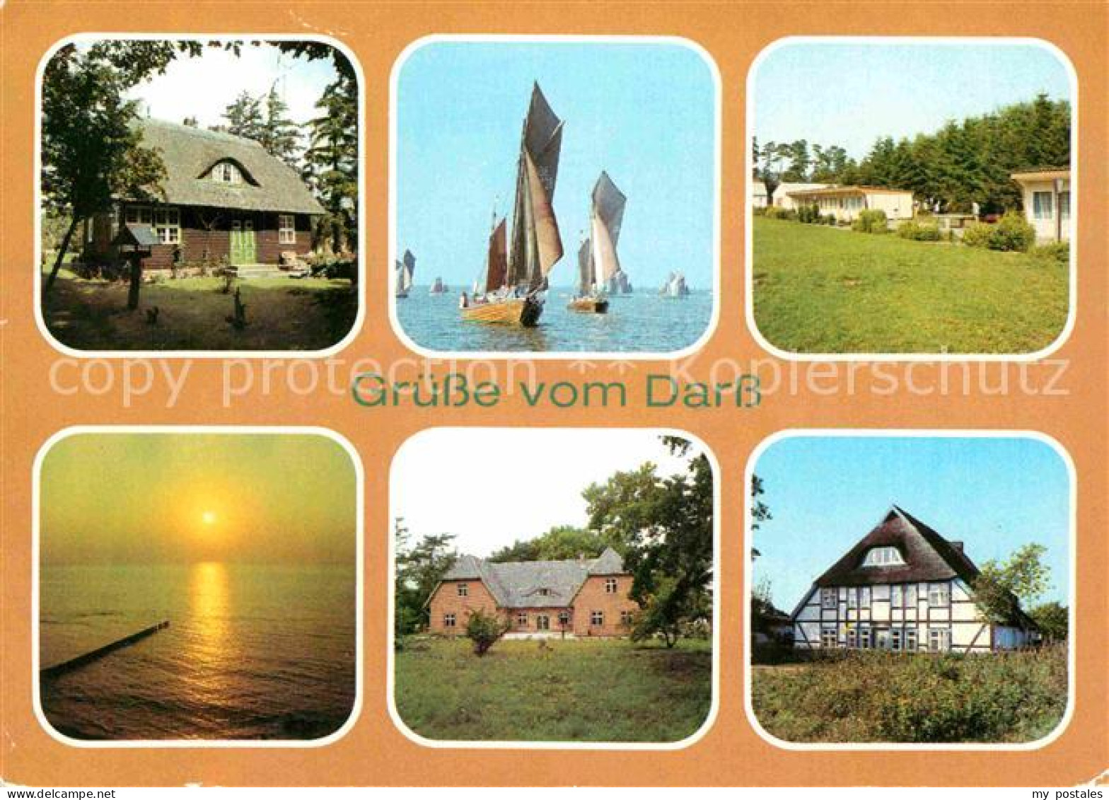 72750691 Darss Region Ostsee Prerow Forsthaus Zeesenbootregatta Bodden Born Juge - Sonstige & Ohne Zuordnung