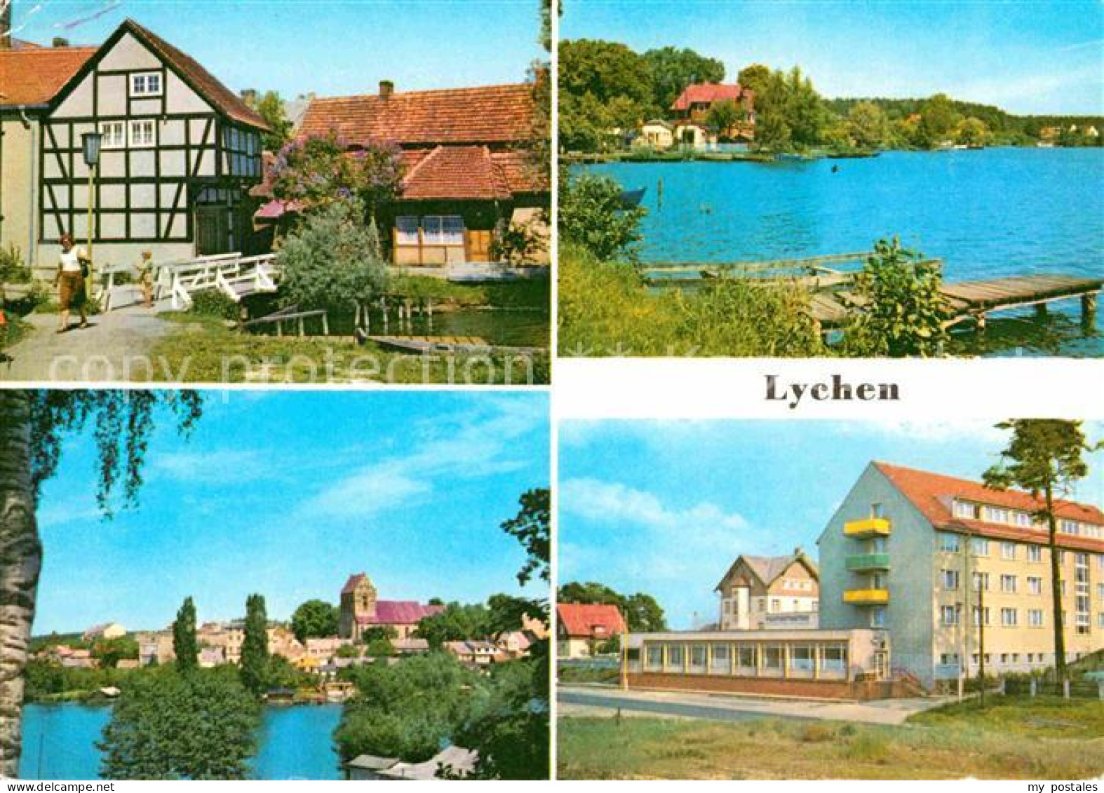 72750680 Lychen Malerwinkel Oberpfuhlsee FDGB Erholungsheim Bertold Brecht Lyche - Lychen