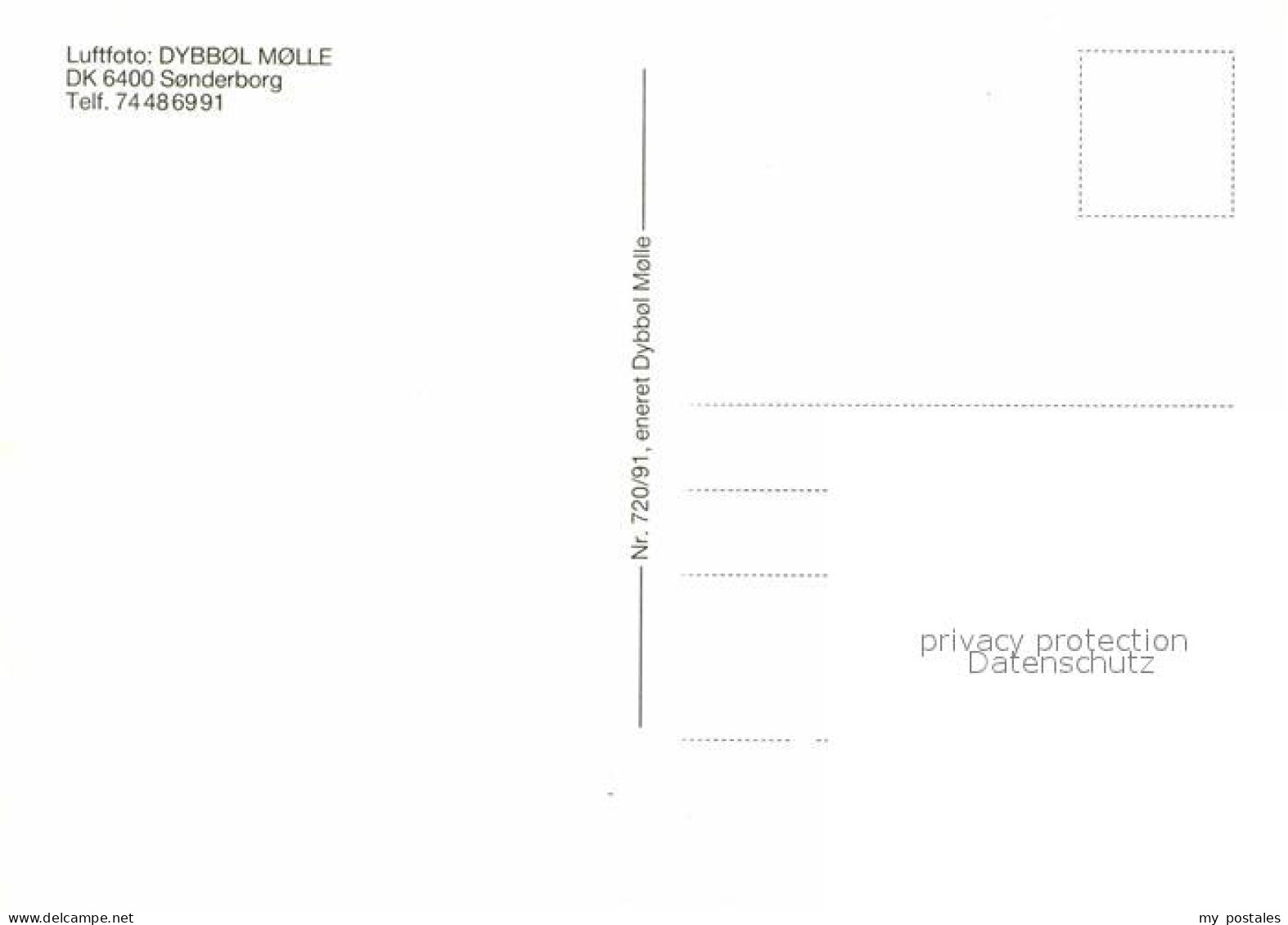 72750639 Sonderborg Fliegeraufnahme Dybbol Molle Und Bruecke  - Dänemark