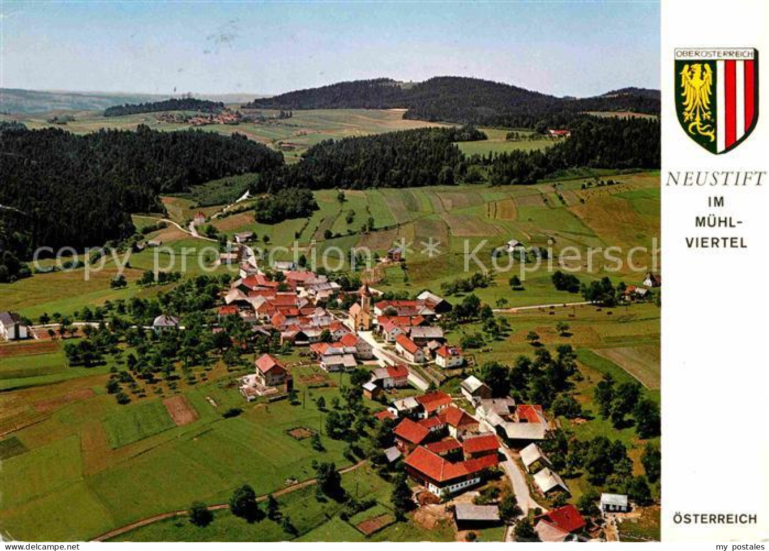 72750602 Neustift Stubaital Tirol Fliegeraufnahme Im Muehlviertel Neustift Im St - Altri & Non Classificati