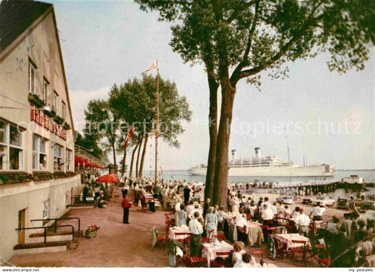 72750538 Hamburg Schulauer Faehrhaus Restaurant Hamburg - Sonstige & Ohne Zuordnung