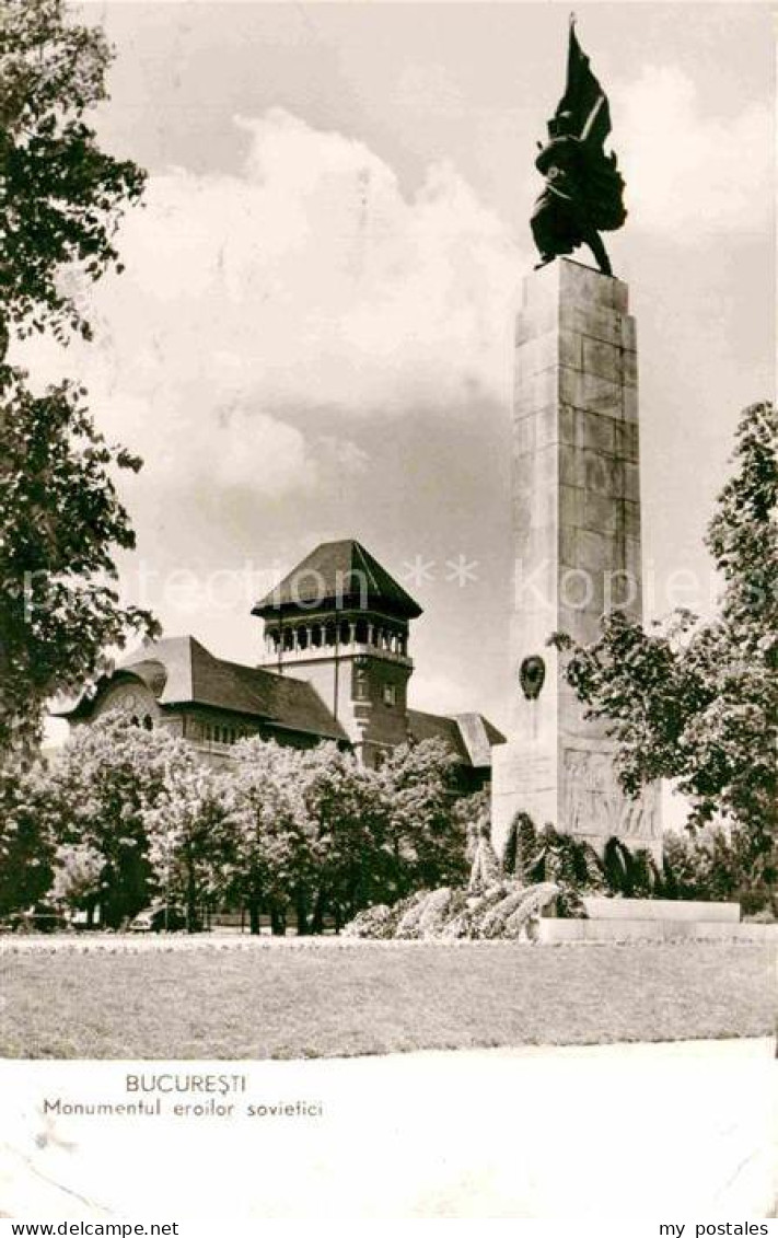 72750345 Bucuresti Monumentul Eroilor Sovietici Denkmal Rumaenien - Rumänien