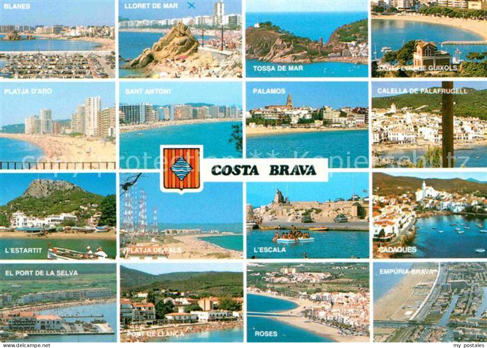 72750212 Costa Brava Blanes Plataja D Aro Roses Palamos Spanien - Other & Unclassified