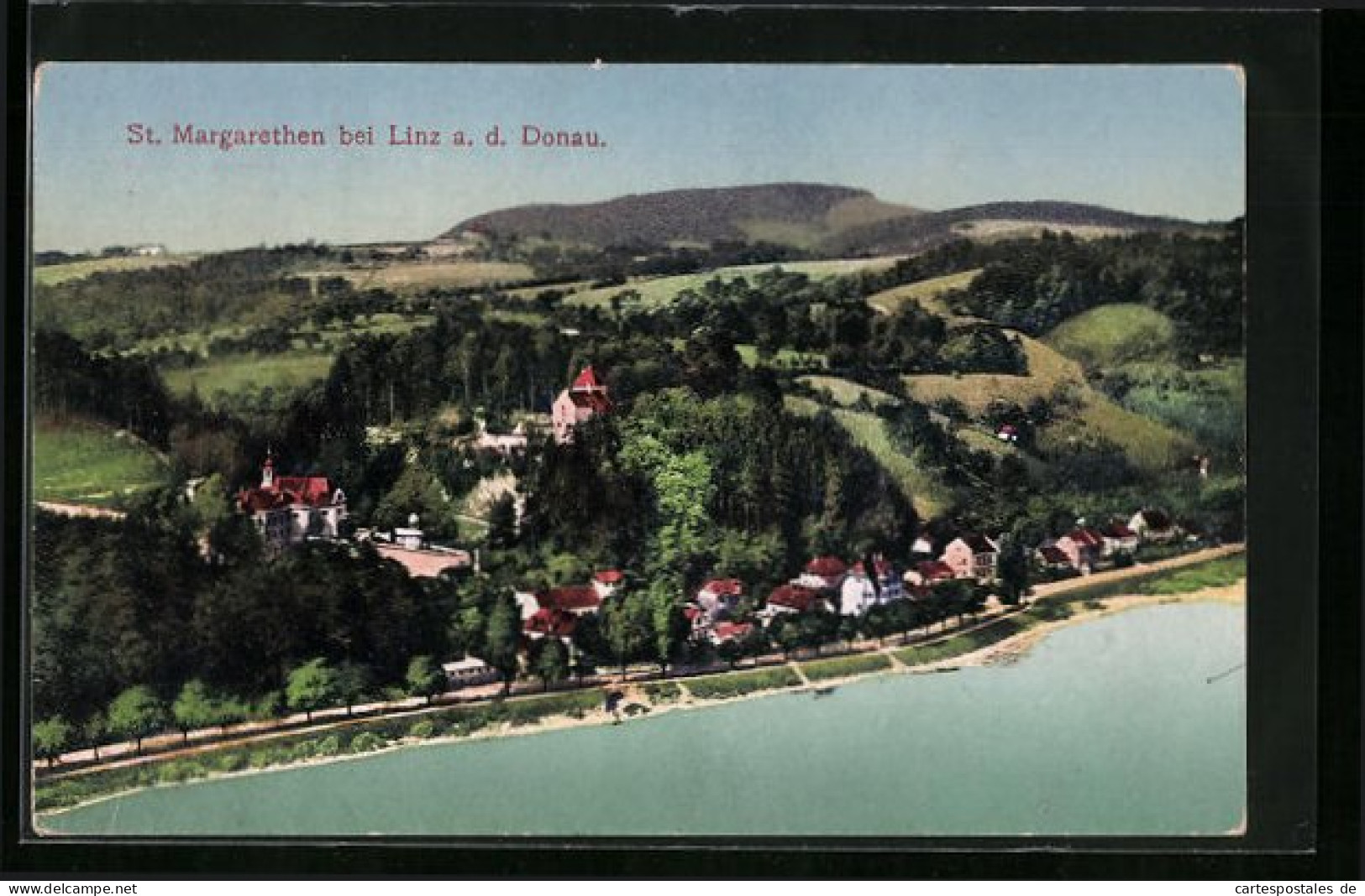 AK Linz A. D. Donau, Blick Auf St. Margarethen  - Altri & Non Classificati