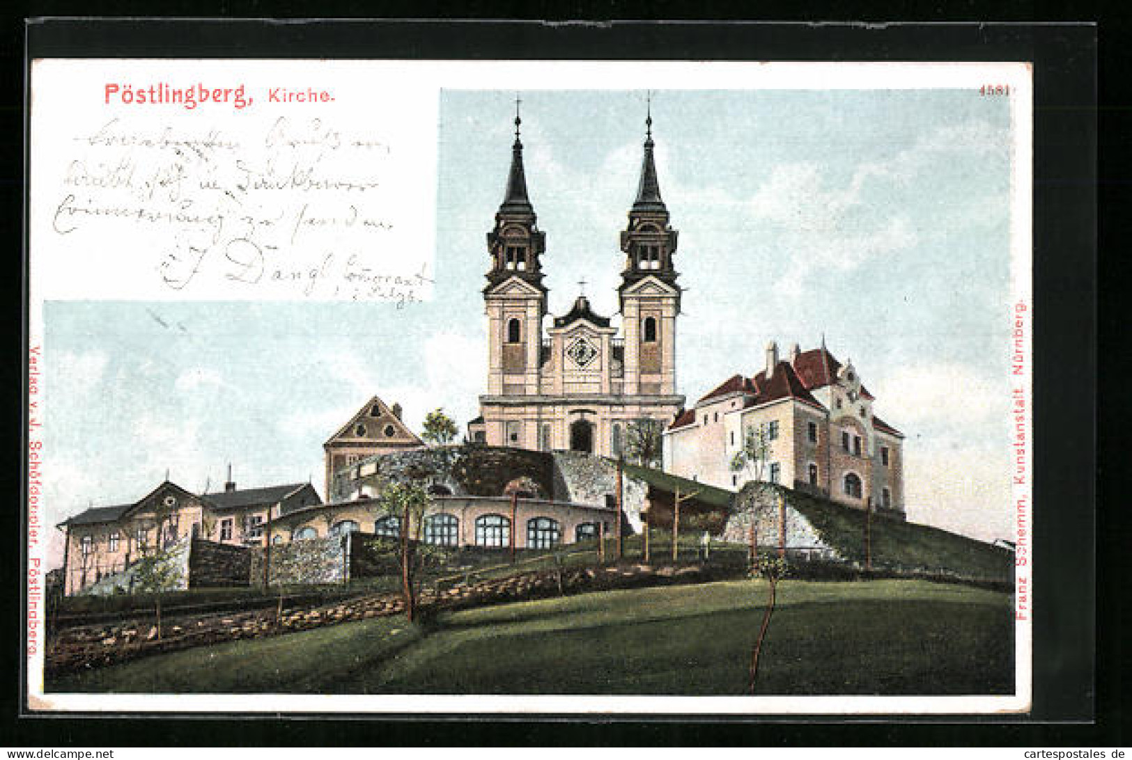 AK Linz A. D. Donau, Kirche Auf Dem Pöstlingberg  - Autres & Non Classés