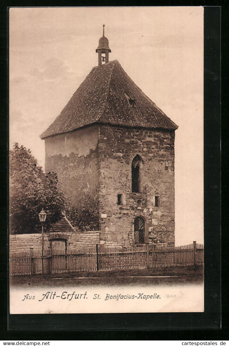 AK Erfurt, An Der St. Bonifacius - Kapelle  - Erfurt