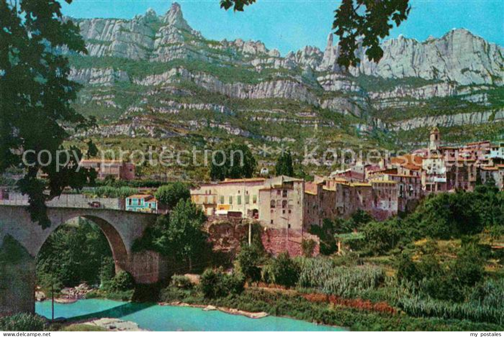 72750140 Montserrat Kloster Panorama  Spanien - Autres & Non Classés