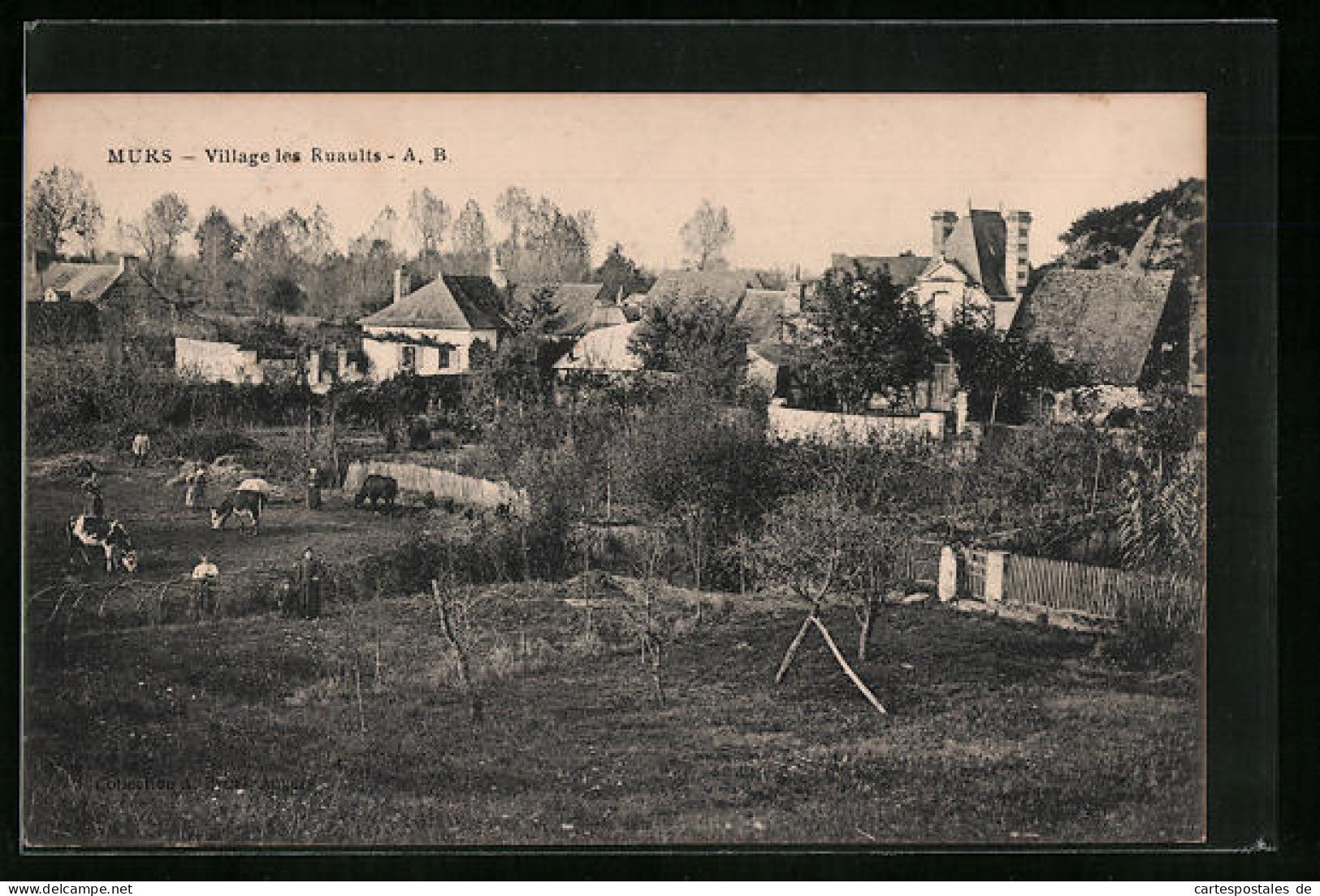CPA Murs, Village Les Ruaults  - Other & Unclassified