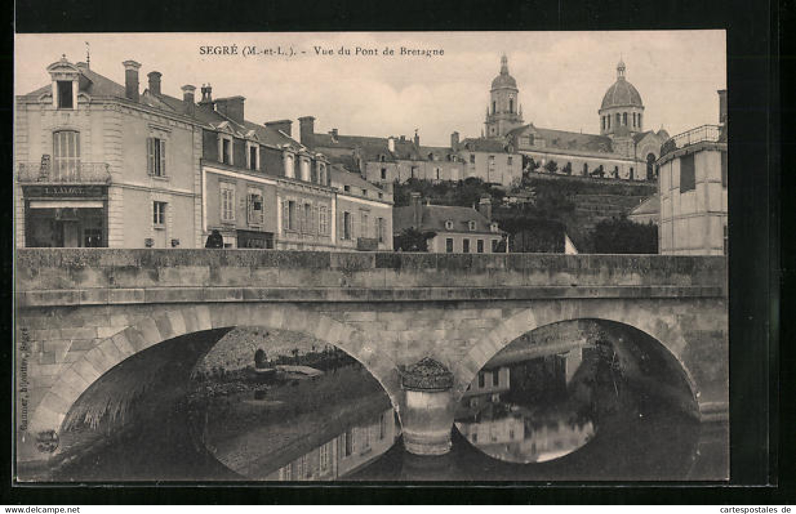 CPA Segre, Vue Du Pont De Bretagne  - Segre