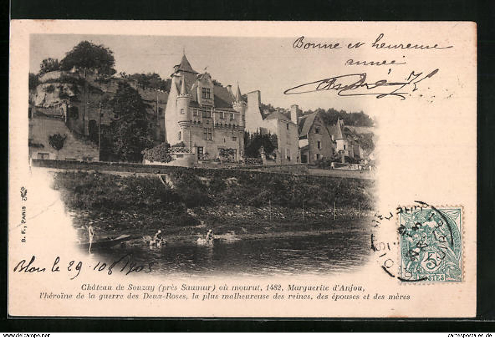CPA Saumur, Chateau De Souzay  - Saumur