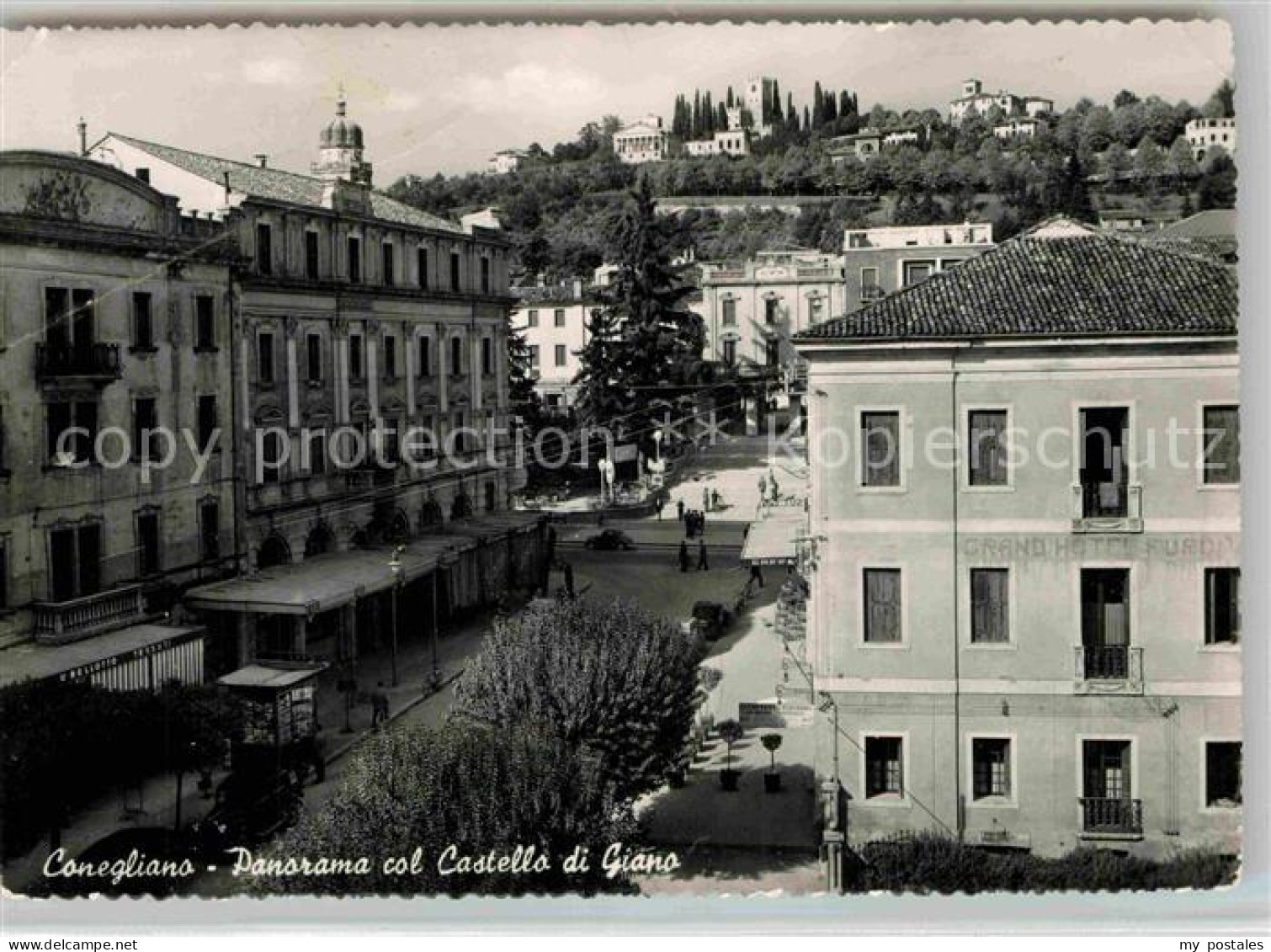 72750100 Conegliano Panorama Col Castello Di Giano Conegliano - Other & Unclassified