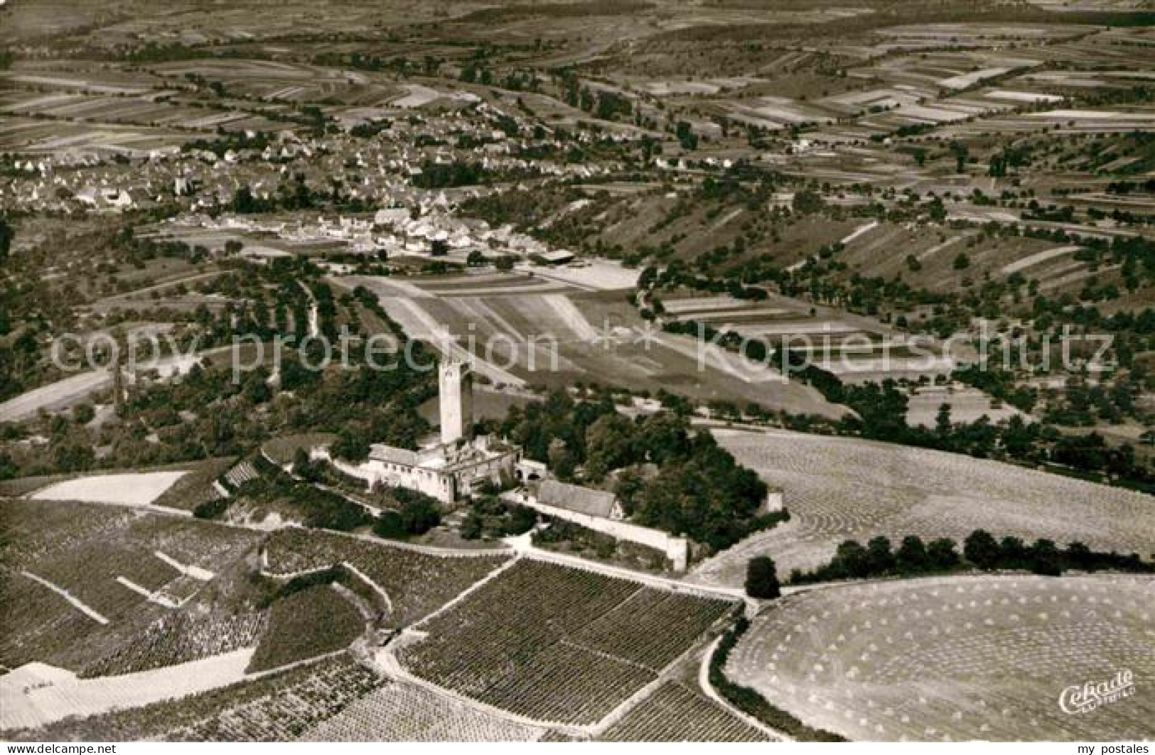 72749588 Sulzfeld Baden Fliegeraufnahme Burg Sulzfeld - Other & Unclassified