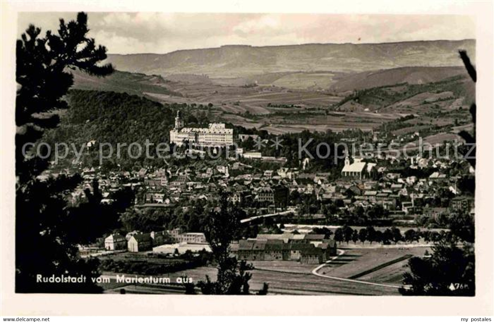 72749584 Rudolstadt Vom Marienturm Aus Rudolstadt - Rudolstadt