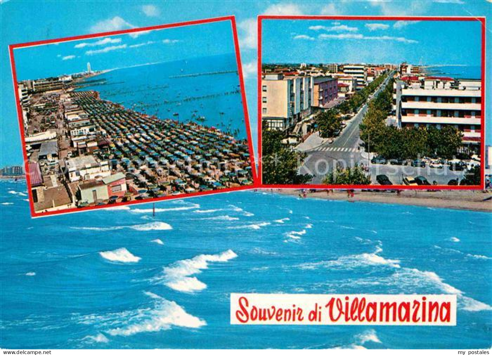 72749426 Villamarina Cesenatico Strand Haeuserpartie An Der Kueste Villamarina C - Other & Unclassified