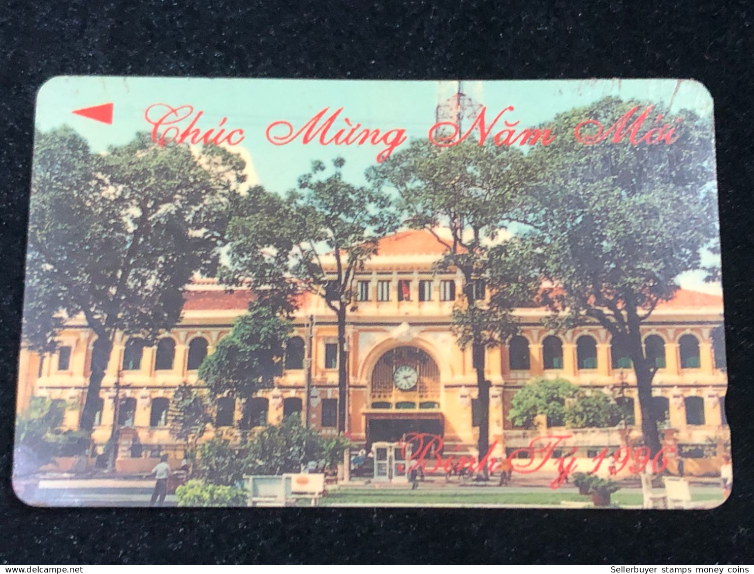 Card Phonekad Vietnam(LUNAR NEW YEAR 60 000dong-1996)-1pcs - Vietnam