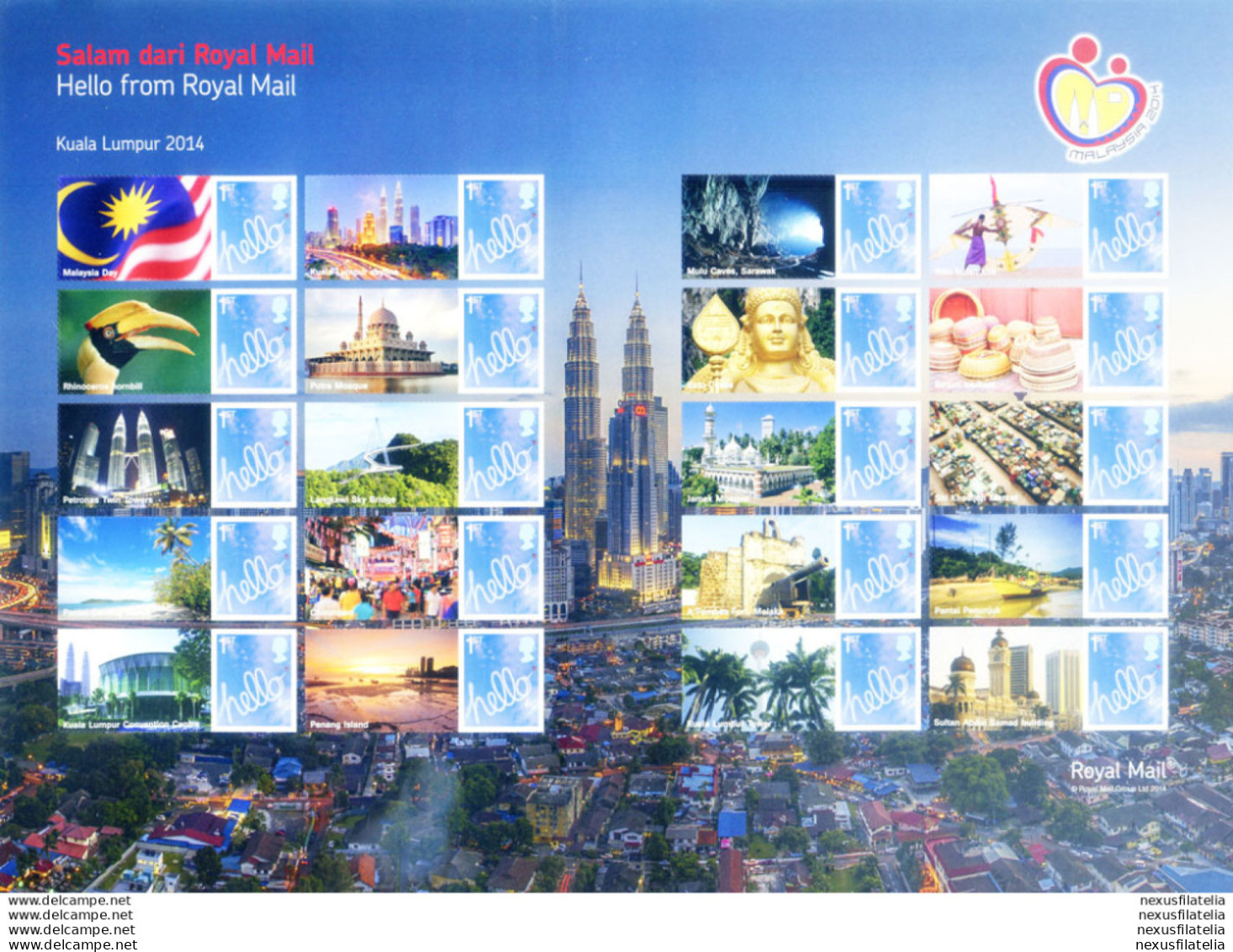 "Malaysia 2014. - Blocks & Miniature Sheets