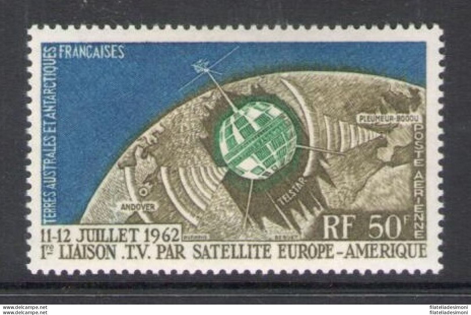 1963 TAAF - Posta Aerea - Yvert N. 6 - Spazio - MNH** - Altri & Non Classificati