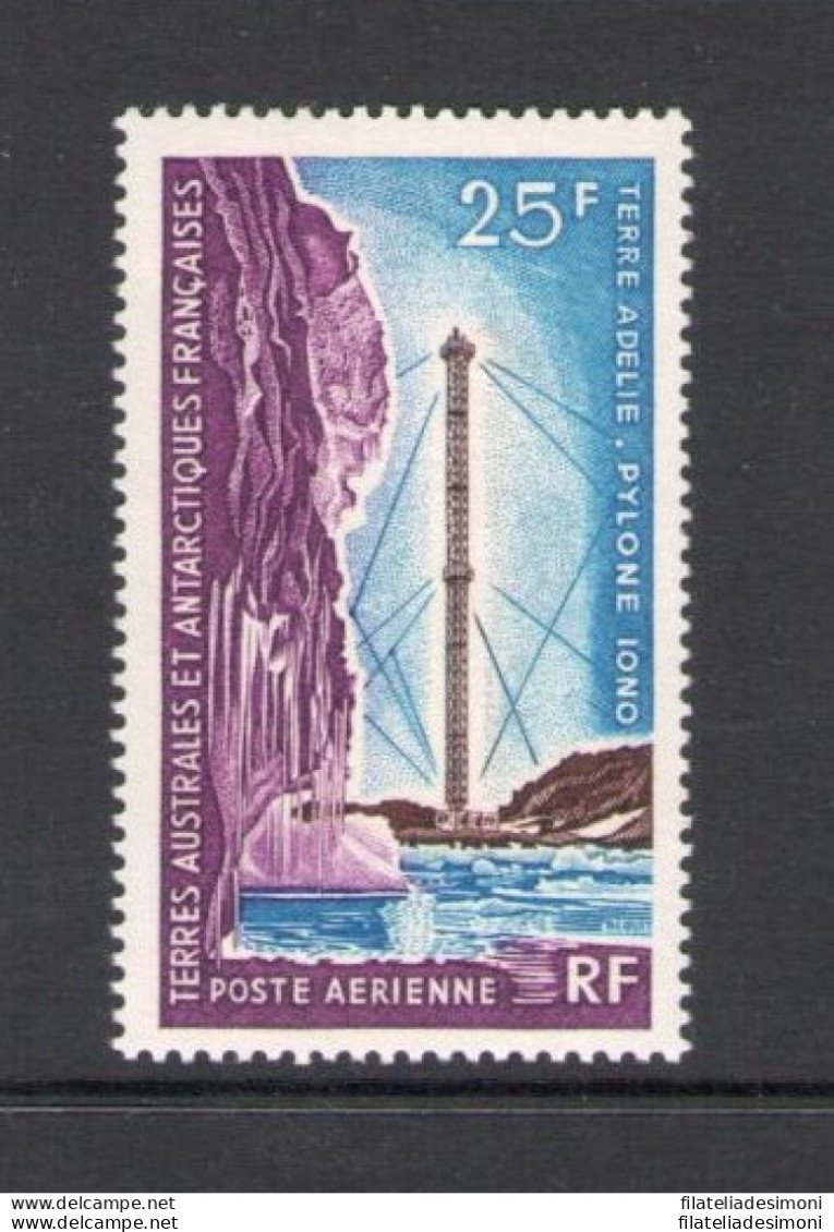 1966 TAAF - Posta Aerea - Yvert N. 13 - Comunicazioni - MNH** - Autres & Non Classés