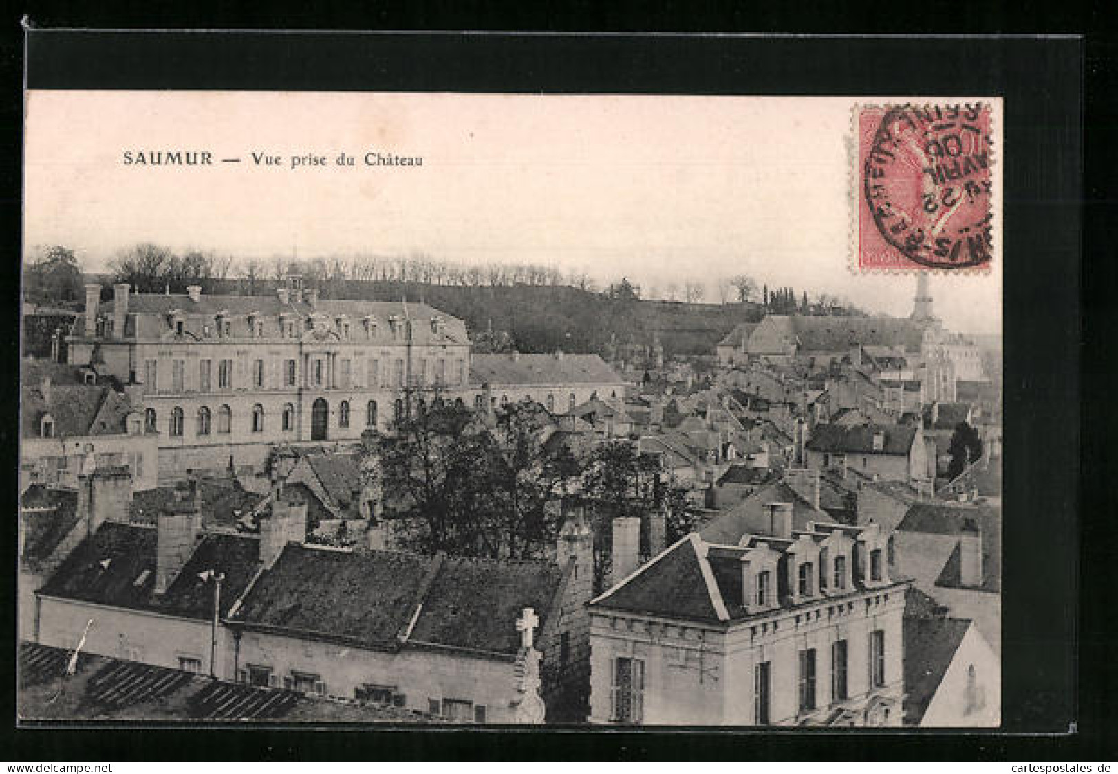 CPA Saumur, Vue Prise Du Chateau  - Saumur