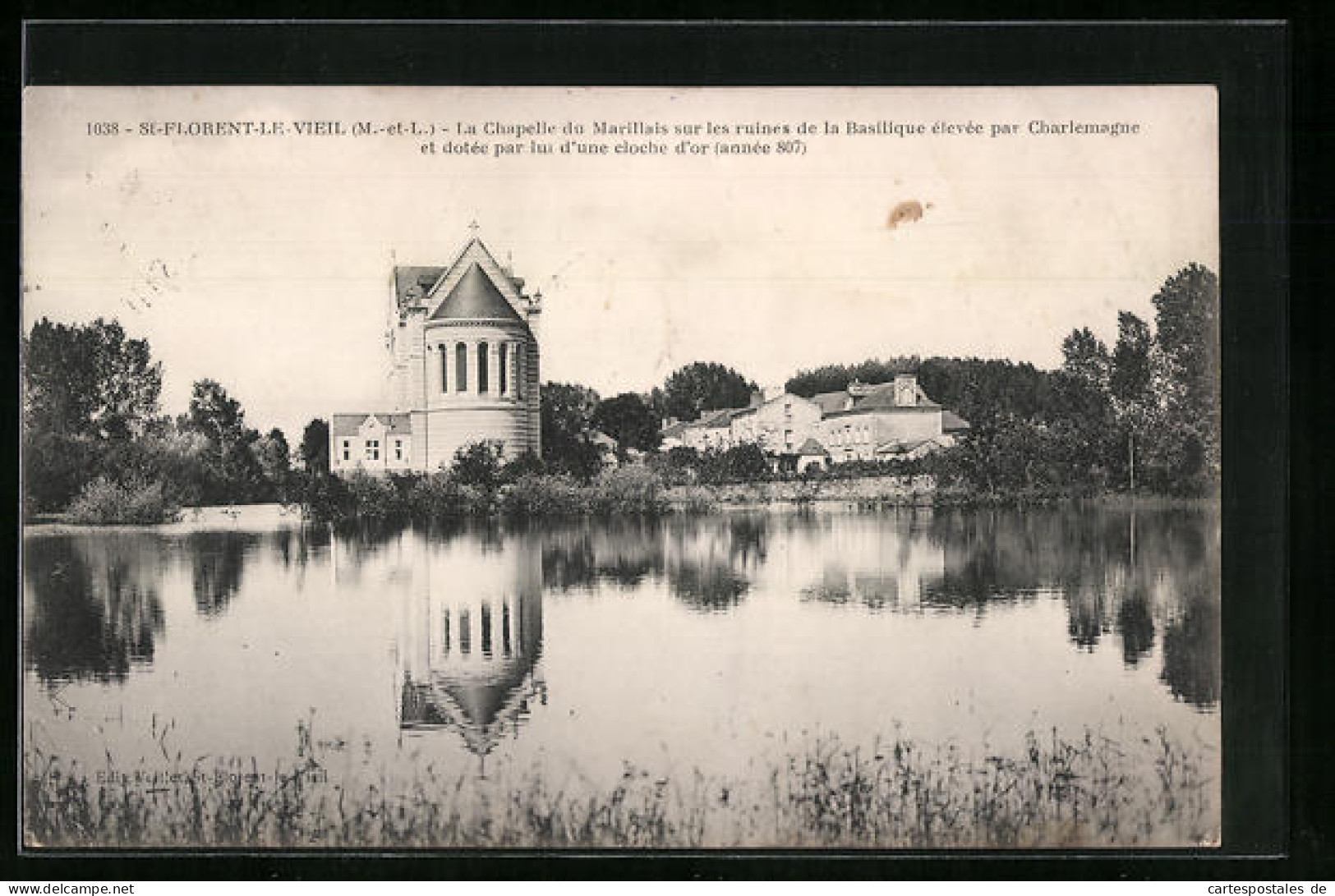 CPA St-Florent-le-Vieil, La Chapelle Du Marillais Sur Les Ruines De La Basilique  - Sonstige & Ohne Zuordnung