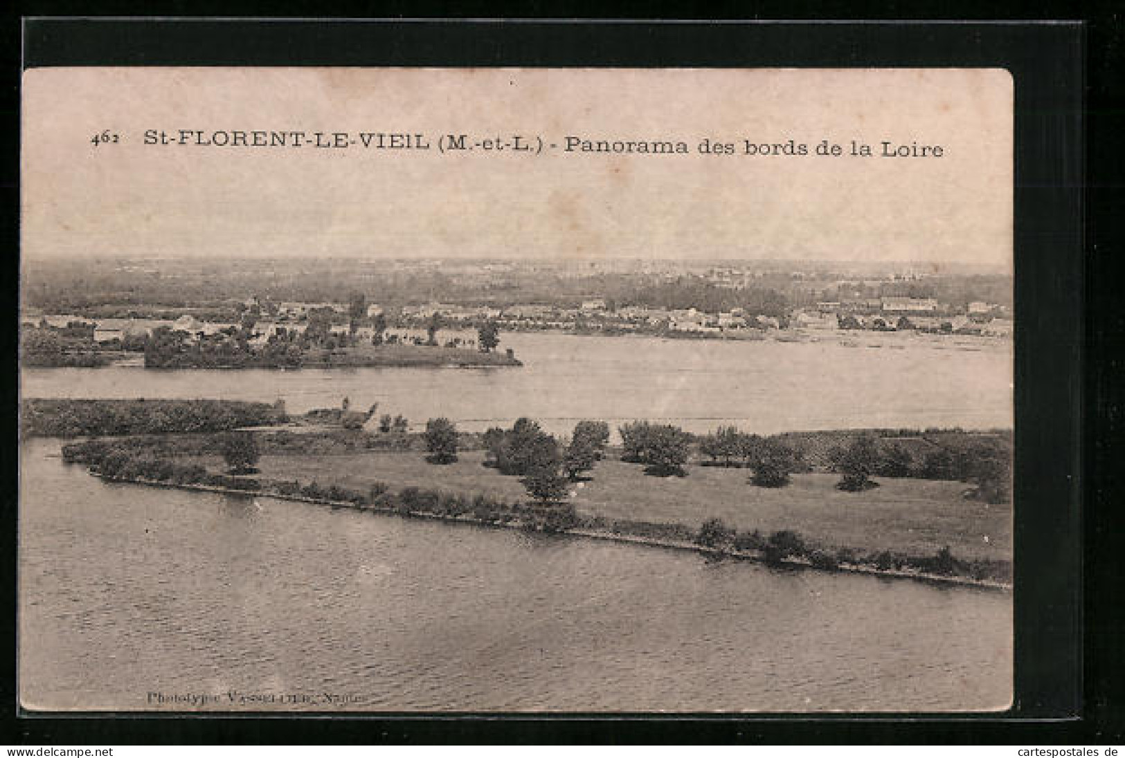 CPA St-Florent-le-Vieil, Vue Générale Des Bords De La Loire  - Altri & Non Classificati