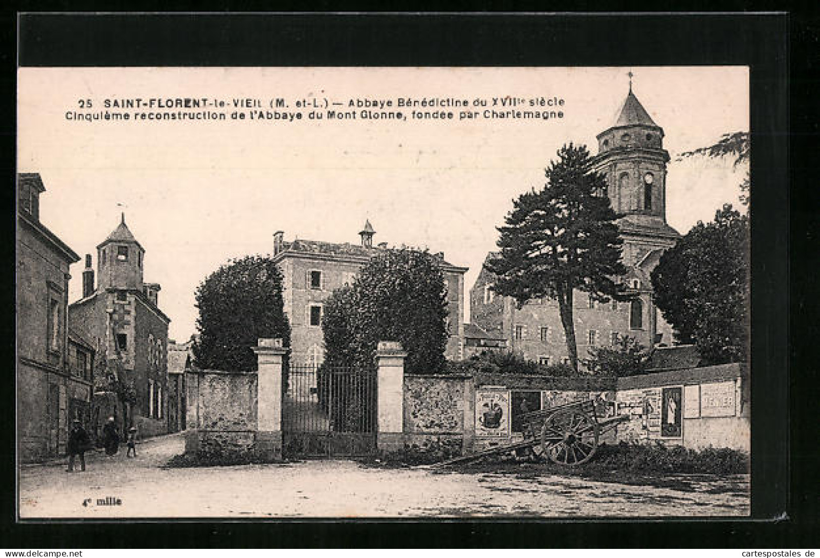 CPA St-Florent-le-Vieil, Abbaye Benedictine Du XVIIIe Siecle  - Other & Unclassified