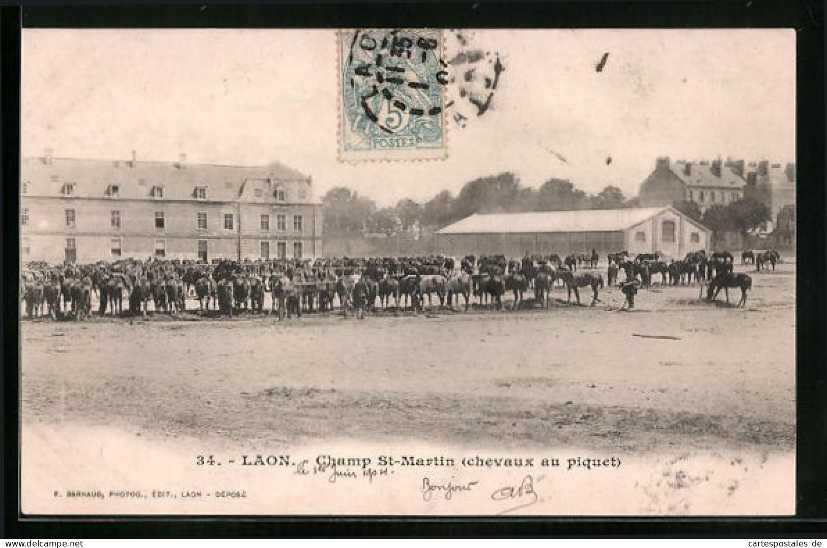 CPA Laon, Champ St-Martin  - Laon
