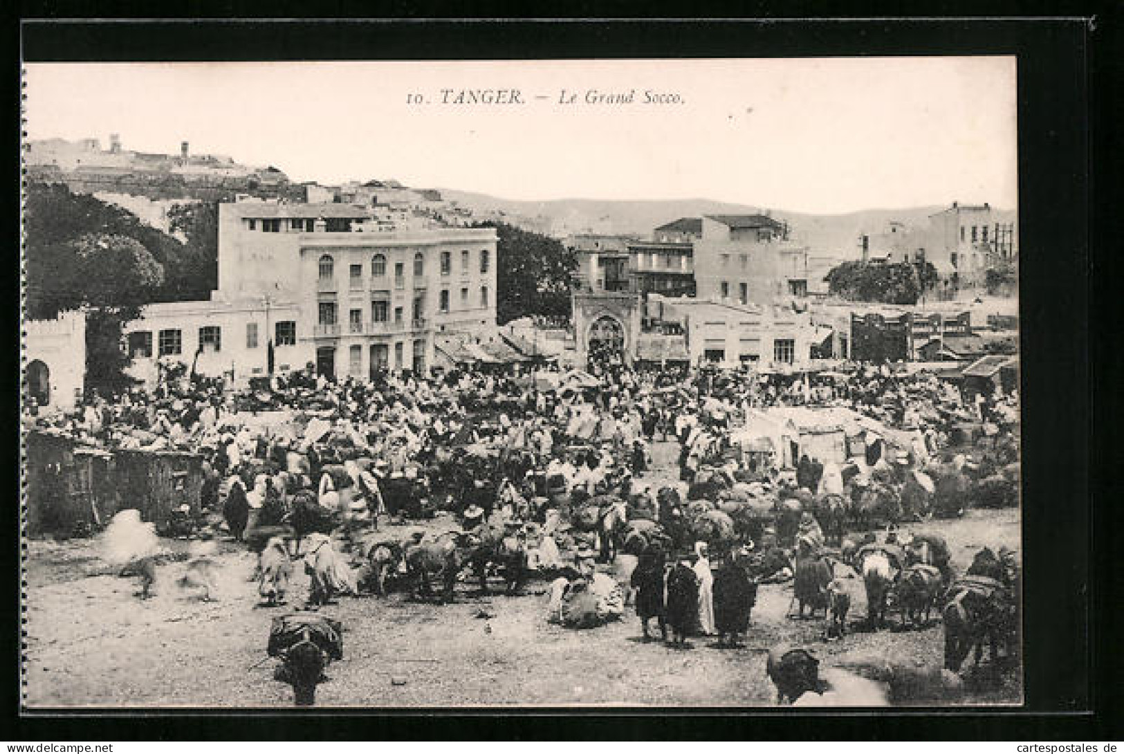 CPA Tanger, Le Grand Socco  - Tanger