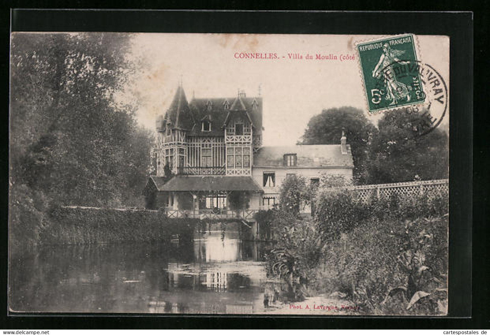 CPA Connelles, Villa Du Moulin  - Altri & Non Classificati