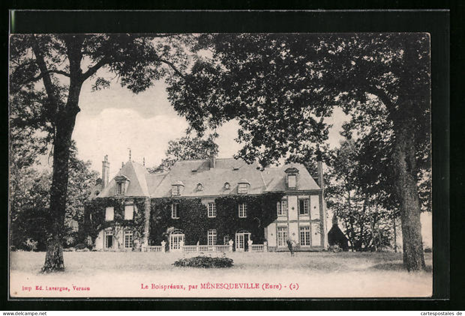 CPA Ménesqueville, Le Boispréaux  - Other & Unclassified