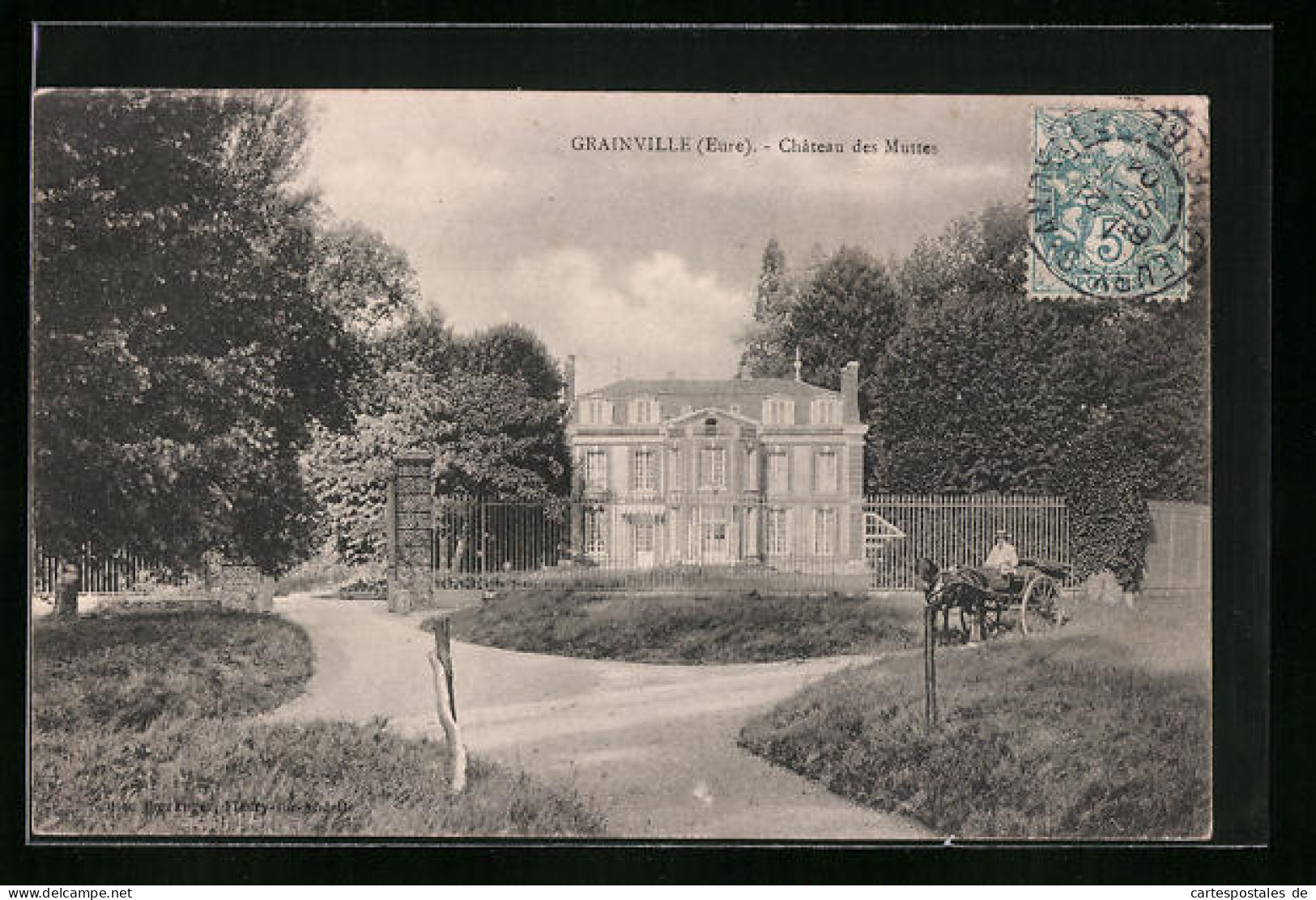 CPA Grainville, Chateau Des Muttes  - Sonstige & Ohne Zuordnung