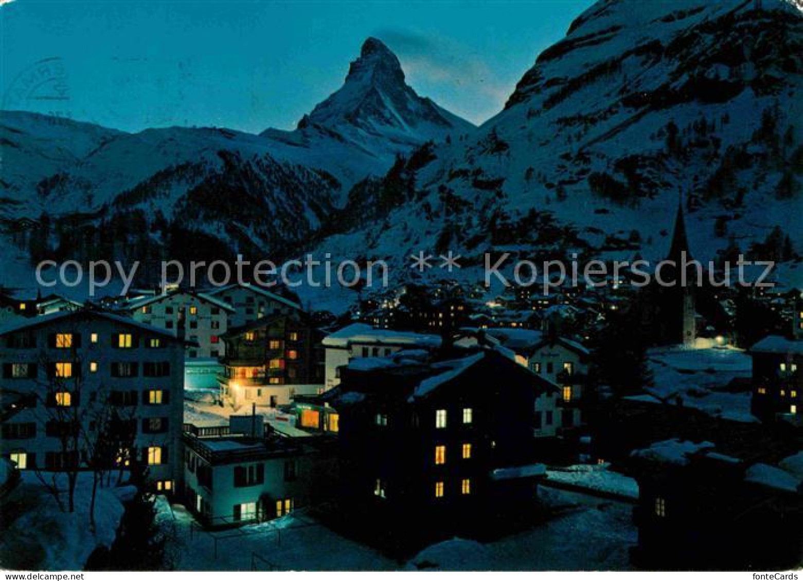 12677259 Zermatt VS Mit Matterhorn Zermatt - Autres & Non Classés