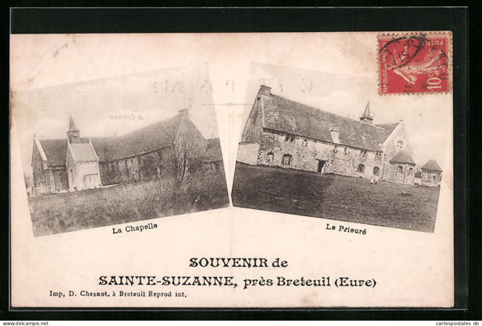 CPA Sainte-Suzanne, La Chapelle, Le Prieuré  - Altri & Non Classificati