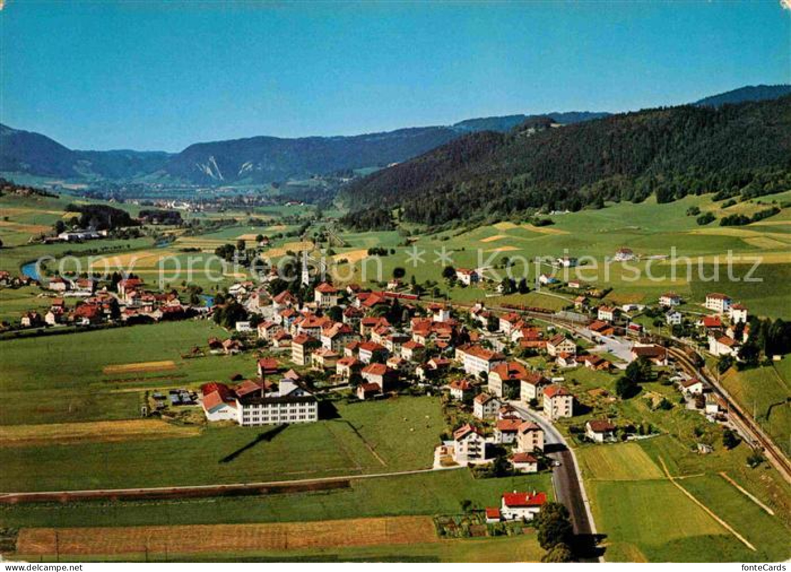 12675899 Travers Fliegeraufnahme Jura Travers - Other & Unclassified